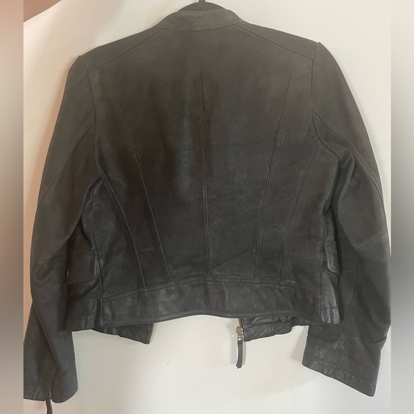 Gap Vintage 90’s Leather Moto Jacket - Picture 2 of 4